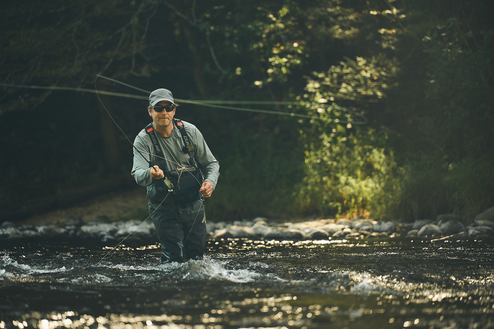 Man fishing